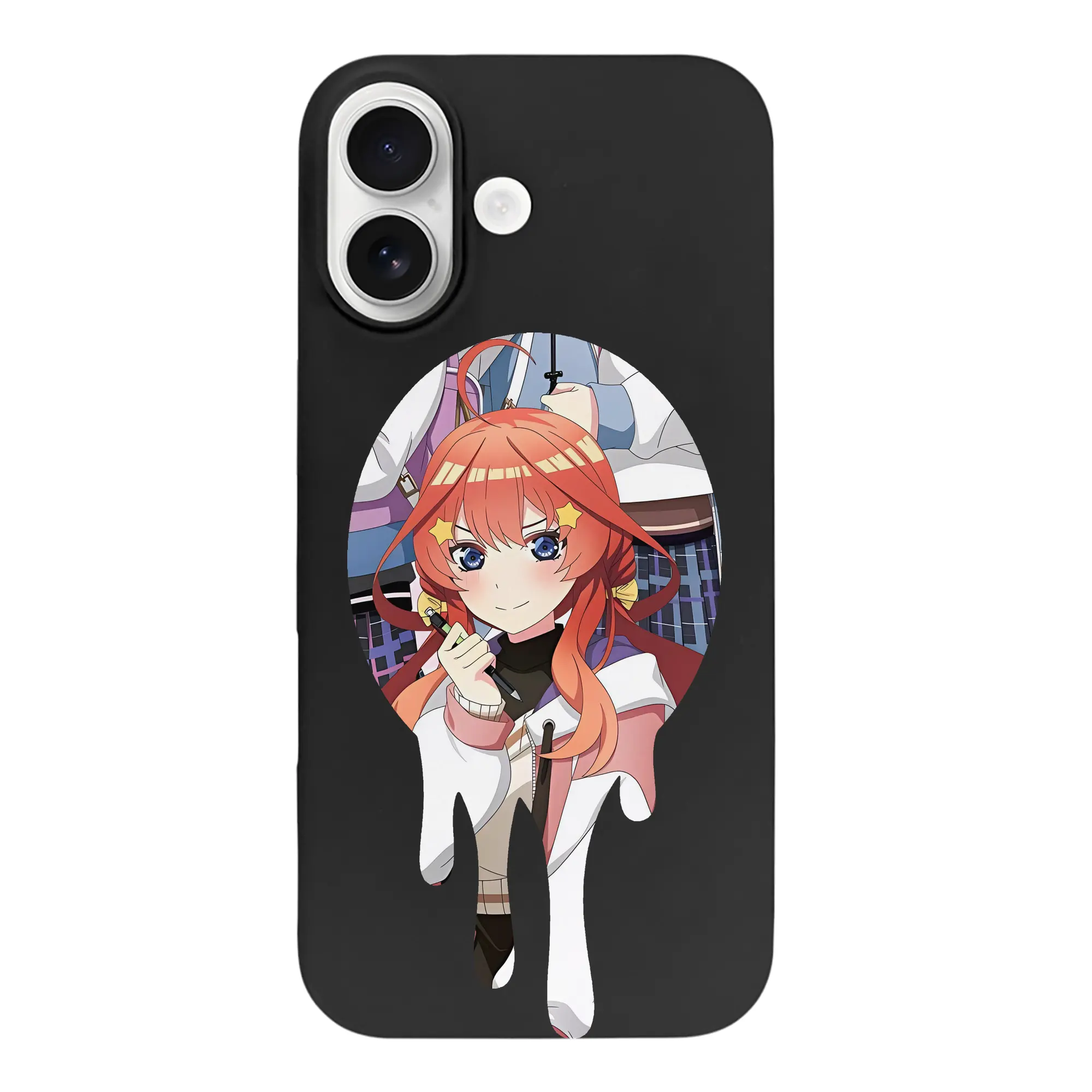 五等分の花嫁 グッズ 中野 五月 - iPhone 17 シリーズ シリコンケース 薄型 耐衝撃 指紋防止 ソフトタッチカバー 精密フィット 傷防止 保護ケース iPhone 17/17 Air/17 Pro/17 Pro Max 対応